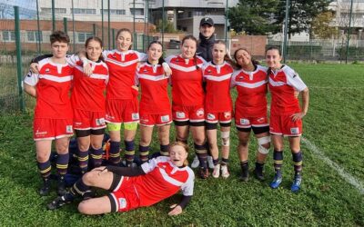 Les Cadettes lancent leur saison en cross rugby