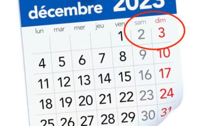 Résultats du week-end : 2-3 décembre 2023